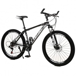 EASSEN Mountain Bike EASSEN Bike Mountain Bike 26 Pollici Freno a Disco a Sospensione Integrale in Lega di Alluminio in Lega di Alluminio, 21 velocità trasformazione, Freno a Disco Meccanico MT Black white-30