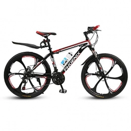 Domrx Mountain Bike Freni a Doppio Disco a 27 velocità per Adulti shocke per Uomini e Donne Studenti Fuoristrada bicicletta-TJ012-C