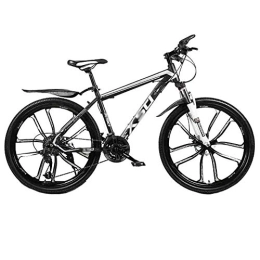 GAOTTINGSD Mountain Bike GAOTTINGSD - Bicicletta da strada per adulti e ragazzi, per mountain bike, mountain bike, per adulti e ragazzi, con doppio freno a disco (colore: Nero-61 cm, dimensioni: 30 velocità)