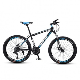 GAOXQ Mountain Bike GAOXQ Bici da Uomo in Mountain Bike, Ruote da 29 Pollici, spostatori a Torsione, deragliatore Posteriore a 21 velocità, Freni a Disco Anteriore e Posteriore, Colori multip Blue Black