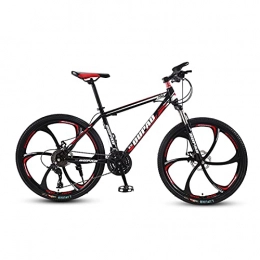 GAOXQ Bici GAOXQ Sport e Bici da Montagna per Adulti esperti, Ruote da 27, 5 Pollici, Telaio in Alluminio, Hardtail Rigido, Freni a Disco Idraulici, Multipli Colori Red Black