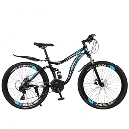 QHG Bici Gioventù / adulto 21-velocità 26 pollice Ruota del vento a 40 pollici a 40 pollici, mountain bike multifunzionale, sospensione anteriore della mountain bike di campagna, colori multipli, pedali antisc