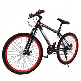 Gmkjh Mountain Bike Gmkjh Bicicletta, Mountain Bike, Freno a Doppio Disco da 26 Pollici e 21 velocità smorzamento Mountain Bike Adulti Adolescenti