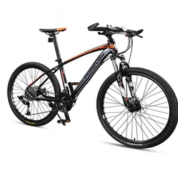 GONGFF Mountain Bike GONGFF Mountain Bike a 33 velocità, Mountain Bike Hardtail da Uomo con Telaio in Alluminio, Mountain Bike da Donna, Mountain Bike per Tutti i Terreni, Grigio, 26 Pollici