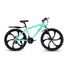 GUHUIHE Mountain Bike GUHUIHE Mountain Bike Bicycle 24 velocità 26 Pollice 6 Coltello Grasso Bici Studente Giovanile Adulto Shock Fuori Strada da Corsa con Una Ruota (Color : Bianchi, Size : 26 inch)