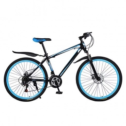 GWX Mountain Bike GWX Ammortizzante Variabile Cross Country Bike Mountain Bike Alta Acciaio al Carbonio Doppio Freno A Disco velocità Studente Bici per Adulti della Bicicletta Mountain Bike, 27 Speed