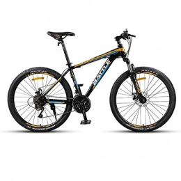 GXQZCL-1 Mountain Bike GXQZCL-1 Bicicletta Mountainbike, 26 Mountain Bike, Acciaio al Carbonio Telaio Biciclette da Montagna, Doppio Freno a Disco e Sospensione Anteriore, 24-velocit MTB Bike (Color : C)