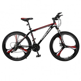 GXQZCL-1 Mountain Bike GXQZCL-1 Bicicletta Mountainbike, Mountain Bike, Telaio in Lega di Alluminio, 26inch della Rotella di Magnetico, Doppio Freno a Disco Anteriore e sospensioni MTB Bike (Color : Red, Size : 30 Speed)