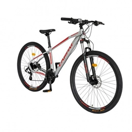 GYP Mountain Bike GYP Mountain Bike per Adulti Ruote da 29 Pollici Telaio in Alluminio da 18 Pollici da Uomo / Donna Regolazione a 3 velocità con Sospensione a Molla con Freni a Disco Idraulici protetti dagli Urti