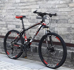 H-ei Mountain Bike H-ei 26" Mountain Bike for Adulti, Alluminio Leggero Sospensione Totale Frame, Forcella della Sospensione, Freno a Disco (Color : C1, Size : 27Speed)