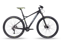 HEAD Mountain Bike Head X-Rubi II, Mountain Bike Unisex, Nero Opaco / Verde, 56 cm