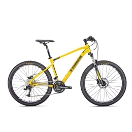 HESND Mountain Bike HESND ZXC Biciclette per Adulti Bicicletta Mountain Bike Velocità Variabile Livello Freno Anteriore Forcella Blocco Lungo Distanza Bicicletta (colore: Giallo)