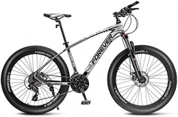 HFFFHA Mountain Bike HFFFHA 24 Mountain Bike Pollici degli Uomini, -Alto tenore di Carbonio in Acciaio Hardtail Mountain Bike, Biciclette con Sospensione Anteriore Sedile Regolabile (Size : 27 Speed)