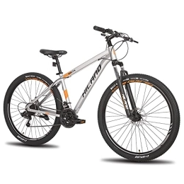 ivil Mountain Bike Hiland 29 Pulgadas Bicicletas de Montaña de Aluminio para Hombre y Mujer, Gris, Bicicletas de Montaña de Trail Cambio Shimano 21 Velocidades Con Suspensión Delantera y Freno de Disco Mecánico