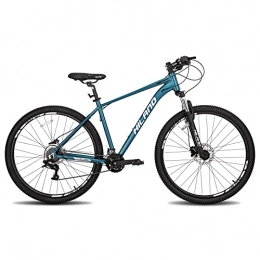 Hiland Mountain Bike Hiland Mountain bike in alluminio da 29 pollici, freni a disco idraulici a 16 velocità, con forcella ammortizzata Lock-Out, colore blu…