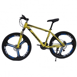 hmmsw Mountain Bike hmmsw Mountain Bike 26 Pollici Studente Bicicletta Doppio Disco Freno Cambio velocità Mountain Bike Uomo e Donna Auto per Adulti-Orange-Three Knife Wheel_26 Pollici a 24 velocità