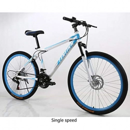 JAEJLQY Bici JAEJLQY Bicicletta Mountainbike -della Bicicletta 21 velocità 26"Pollici Mountain Bike Bicicletta Pieghevole Bici da Strada Marca Unisex Pieno Shockingproof Telaio Biciclette, B