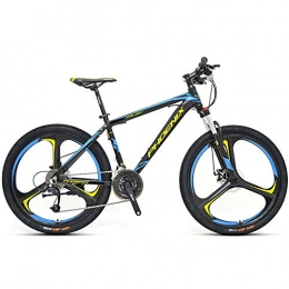 JASSXIN Mountain Bike JASSXIN Motocross Micro-Transfer Bike 30 velocità Mountain Bike Uomini Donne Studenti Freno A Disco della Bici di Montagna Bicicletta da Corsa, Giallo, 26 in