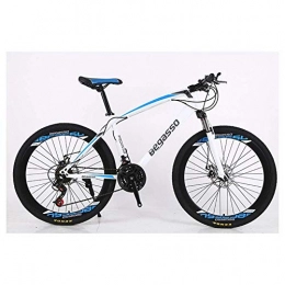 JF-XUAN Mountain Bike JF-XUAN Bicicletta Sport all'Aria Aperta 26" Mountain Bicycle, HighCarbon Telaio in Acciaio Mountain Trail Bike, Hardtail Mountain Bike con Doppio Freno a Disco, 2130 Costi