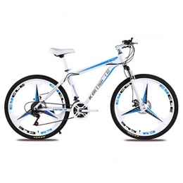 JLFSDB Bici JLFSDB Mountain Bike Bicycle Bicicletta Bici 24 Pollici Ravine Bici in Acciaio al Carbonio 21 24 27 velocità Montagna Biciclette Ruota unità Doppio Freno a Disco Anteriore Sospensione