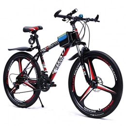 JLFSDB Mountain Bike JLFSDB Mountain Bike Bicycle Bicicletta Bici Mountain Bike 26" delle Donne degli Uomini Ravine Bike Doppio Freno a Disco Anteriore Sospensione 21 velocità della Ruota unità Acciaio al Carbonio Telaio