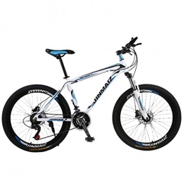 JLZXC Bici JLZXC Mountain Bike Bicycle Bicicletta Bici 26" Mountain Biciclette 21 Costi Uomini Leggera in Lega di Alluminio Donne / MTB Struttura della Bici Sospensione Anteriore A Doppio Disco Freno (Size : D)