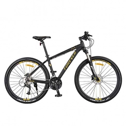 JXH Mountain Bike JXH 27.5 Pollici Biciclette 27-velocit Montagna, Doppio Freno A Disco per Mountain Bike Hardtail, Mens Donne di et all Terrain per Mountain Bike, Sedile Regolabile E Manubrio, Blu