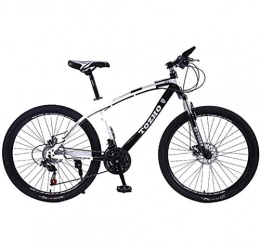 JXH Mountain Bike JXH Biciclette Biciclette per Adulti Mountain Bike Uomini E Le Donne della Strada Viaggi Estate Outdoor Student Bicicletta Doppio Shock velocit Disco Freni della Bicicletta Regolabile, 21 Speed 24in