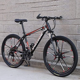 KELITINAus Bici KELITINAus Mountain Bike, 24 / 26 in Ruote Freni a Disco 21 / 24 / 27 / 30 Speed ​​Mens Bicycle Bicycle Suspension Mtb, E-24In-24Speed, A-24In-21Speed