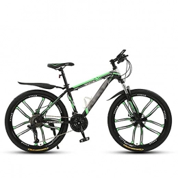 KELITINAus Bici KELITINAus Mountain Bike, Esercizio Sportivo All'Aperto Fitness, Bicicletta Ciclismo Mountain Bike Adatto per Uomini e Donne Appassionati Di Ciclismo, Rosso-26-24Speed, Green-24In-21Speed