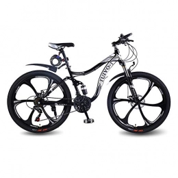 KVIONE Mountain Bike KVIONE T9 Mountain Bike MTB da Donna e da Uomo 26 Pollici Ruote 21 velocità Freno a Disco