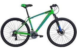 Legnano Mountain Bike Legnano Cortina, MTB 27.5 Pollici Uomo, Verde, Blu e Nero, 43