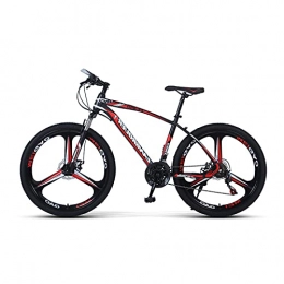 LHQ-HQ Mountain Bike LHQ-HQ Mountain Bike Youth / Adult Bike 24 velocità MTB Bicicletta Dual Disc Brake Carico 150Kg Ruote da 24" Colori Multipli, c