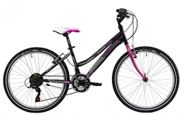 Cicli Lombardo S.p.A Mountain Bike Lombardo MTB 24" Panarea 24 18V Black / Fuchsia Matt