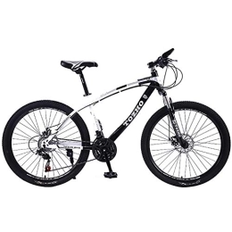 LVTFCO Bici LVTFCO Bicicletta da montagna a 21 velocità, bicicletta da viaggio estiva, bicicletta da viaggio all'aperto, bicicletta regolabile per studenti con doppio ammortizzatore a disco, mountain bike per