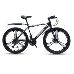 M-YN Mountain Bike M-YN 24 / 26 Pollici Mountain Bike per Uomo Womans 21 velocità Pieno A Sospensione A Disco Freni A Disco Beach Cruiser Bicycles(Size:26inch, Color:Nero)