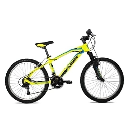 Masciaghi Mountain Bike MASCIAGHI Bicicletta 24" MTB PROGRESS 18 VELOCITA' GIALLO