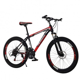 Mdsfe Mountain Bike Mdsfe Mountain Bike Pieghevole da 26 Pollici 21 velocità Bicicletta Premium in Acciaio al Carbonio a Raggi / Freni a Doppio Disco Mountain Bike Antiurto per Adulti - Nero, a2