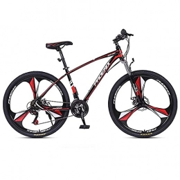 MENG Bici MENG Mountain Bike 24 Velocità Bicicletta da 27, 5 Pollici Ruote Dual Disc Brake Bike per Adulti Donne da Uomo (Dimensioni: 24 Velocità, Colore: Blu) / Rosso / 27 Velocità