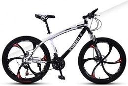 MGE Mountain Bike MGE Bicicletta Bambini, della Bicicletta Bambini 24 Pollici Ruota Integrato Doppio Freno a Disco di Assorbimento di Scossa 21 velocità Student velocità variabile Mountain Bike (Color : Black)