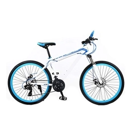 MH-LAMP Mountain Bike MH-LAMP Bicicletta Mountain Bike, MTB Front Suspension, Bicicletta 24 velocità, Biciclette Mountain Bike con Doppia Freni A Disco, Pedali Alluminio, 26inch