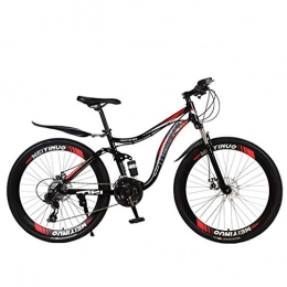 MJL Mountain Bike MJL Bicicletta da Neve da Spiaia, Mountain Bike da 26 Pollici per Adulti, Bicicletta da Montagna a Velocit Variabile con Doppio Assorbimento Degli Urti, Bicicletta da Neve in Acciaio ad Alto Tenore