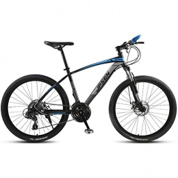 MLGTCXB Mountain Bike MLGTCXB Mountain Bike da Adulto per Uomo e Donna Bici da Strada Viaggi Estivi Bicicletta per Studenti all'aperto Bicicletta Doppio Shock Disco Freno velocit Regolabile Bicicletta, 27 Speed, 26 inch