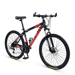 MOLINGXUAN Mountain Bike MOLINGXUAN Biciclette Biciclette Uomini e Le Donne della Strada Studenti Giovane Adulto Sport off-Road Singolo vagone Spoke Wheel Mountain Bike 26 Pollici 24 velocità di Punta Nero Blu, A, 26 Inches