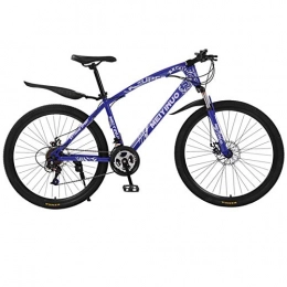 MOLINGXUAN Mountain Bike MOLINGXUAN Mountain Bike, Shock Absorbing-Bike 26 Pollici Freno a Disco 27 ​​velocità Studente Bici Adulta della Bicicletta Mountain Bike, 24