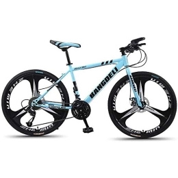 L&WB Bici Mountain Bike 26"Ladies / Bikes da Uomo da Uomo 21 / 24 / 27 / 30 Speed ​​Leggero in Acciaio al Carbonio Sospensione Sospensione Front Disc Freno A Disco Anteriore, A, 21speed