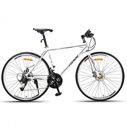 Mountain Bike Adulto Mountain Bike 26 Pollici 27 velocità Una Ruota Fuoristrada a velocità Variabile Ammortizzatore Uomini e Donne Bicicletta Bicicletta,C,27 velocità,White