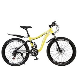 Mountain Bike Mountain Bike Mountain Bike Bici da Cross Country Doppia Coda Morbida Ammortizzata 21 / 24 / 27 velocità (Nero Rosso; Nero Blu; Bianco Blu; Giallo; Rosa;) Doppi Freni a Disco