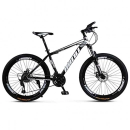 WJJ Mountain Bike Mountain Bike Bici da strada Mountain Bike Bicicletta Mountain Bike MTB adulto Uomini luce della strada Biciclette for le donne 26 pollici ruote regolabile Velocità doppio freno a disco Mountain Bike