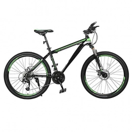 MoMi Mountain Bike Mountain Bike Bicicletta Leggera A 24 velocità / 27 velocità Bicicletta da Ragazzo E Ragazza da Corsa per Fuoristrada da 24 Pollici / 26 Pollici, Verde, 26in / 24speed